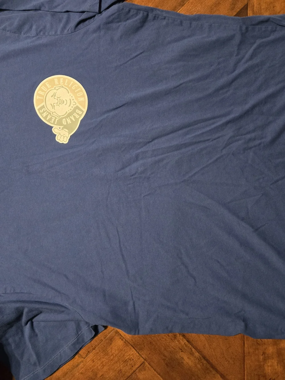 True Religion Men’s Navy Graphic Logo T‑Shirt
